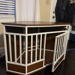 52” Corner Dog Crate Furniture -  $100 OBO