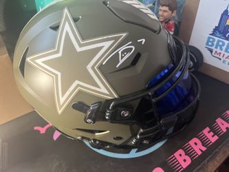 Dallas Cowboys Trevon Diggs Signed Sts Speedflex 