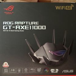 Asus ROG Rapture GT-AXE11000 WiFi 6E Tri-Band Gaming Router