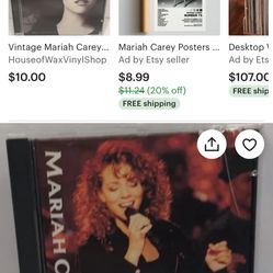 Mariah Carey Cd Vintage From The 90S