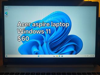 Acer aspire laptop