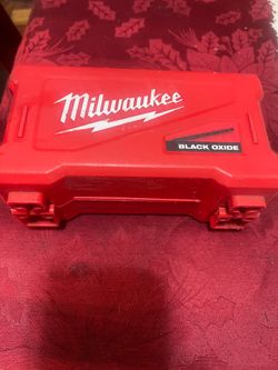 Milwaukee black oxide drill bits
