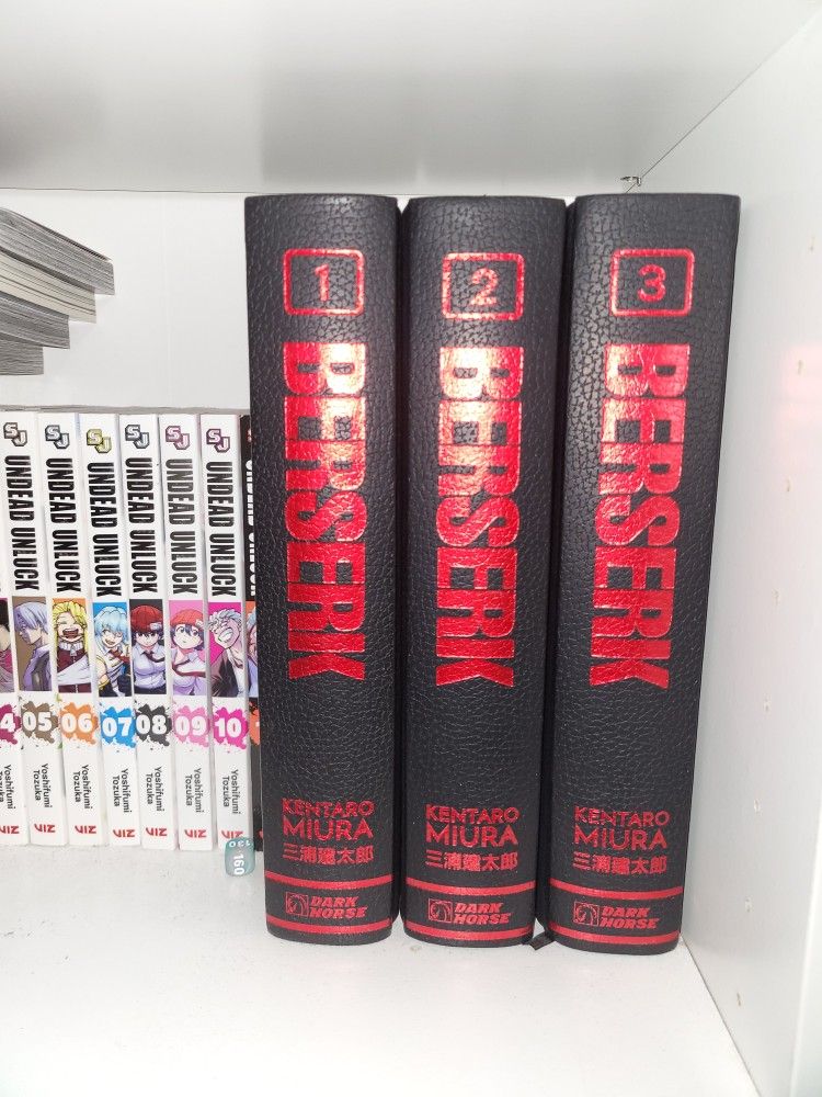 Berserk Deluxe Edition Volumes 1-10, 12 And 13