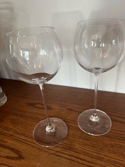 Crate and Barrel Wine Glasses