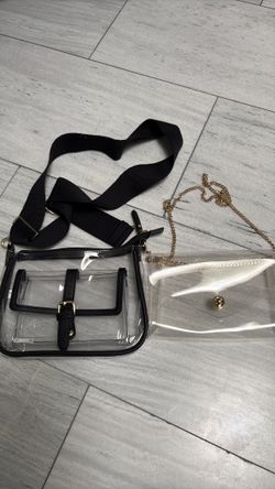 Stylish clear bags