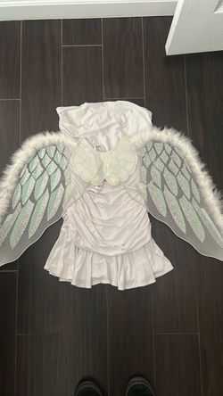 Sexy white angel costume