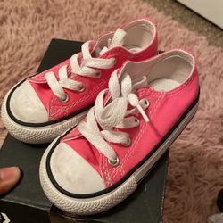 Infant Size 6 Converse 