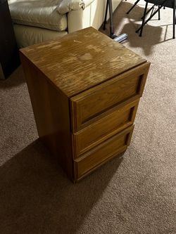FREE! 3 DRAWER NIGHT STAND, DESK, 2 END TABLES, BOOKSHELF