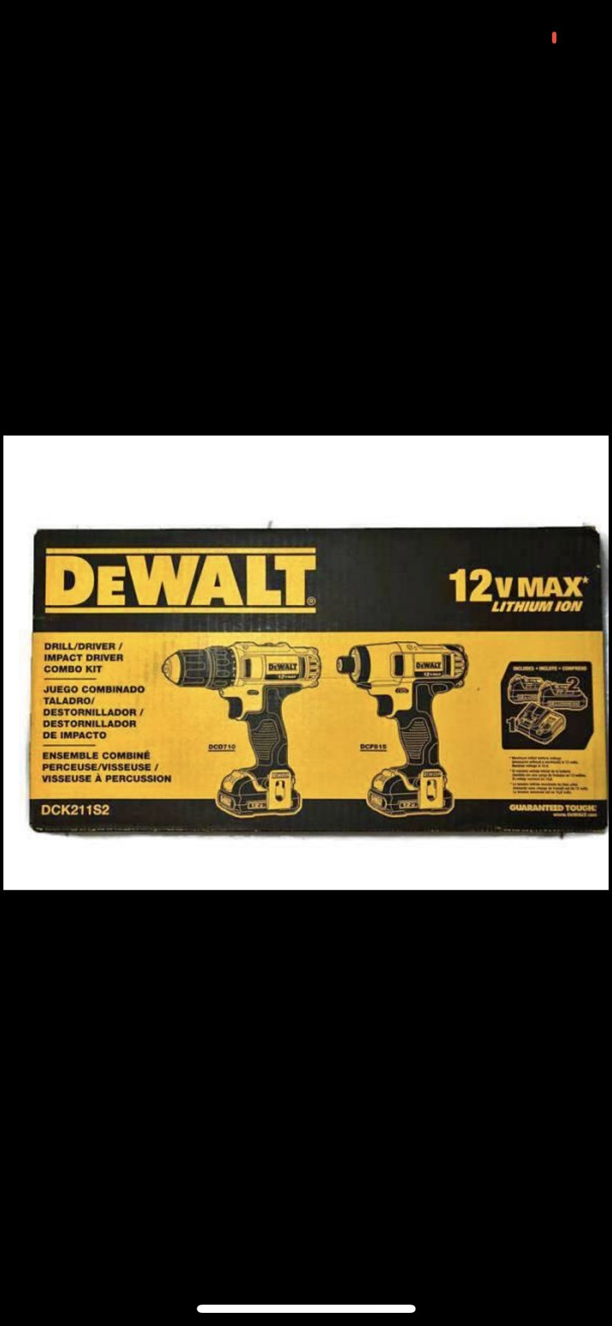 Dewalt 12v drills