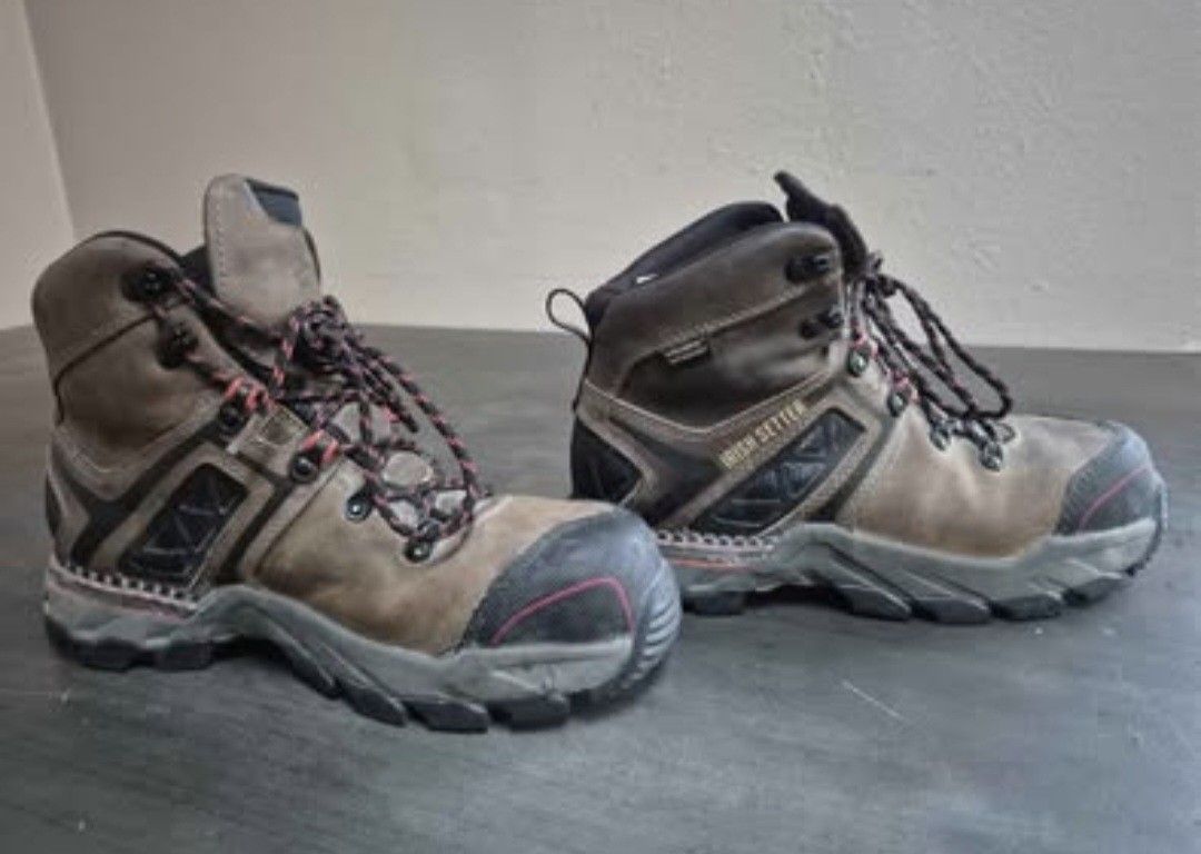 Irish Setter Steel Toe Work Boots – Waterproof / Slip-Resistant – Size 8