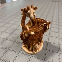 Giraffe family figurine by Harmony Kingdom