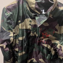 Chicago Bulls Camo Jacket