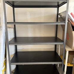 5-shelf steel storage rack 48"x24"x72"