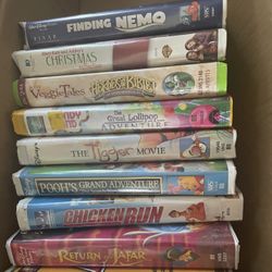 22 popular VHS Children’s Movies