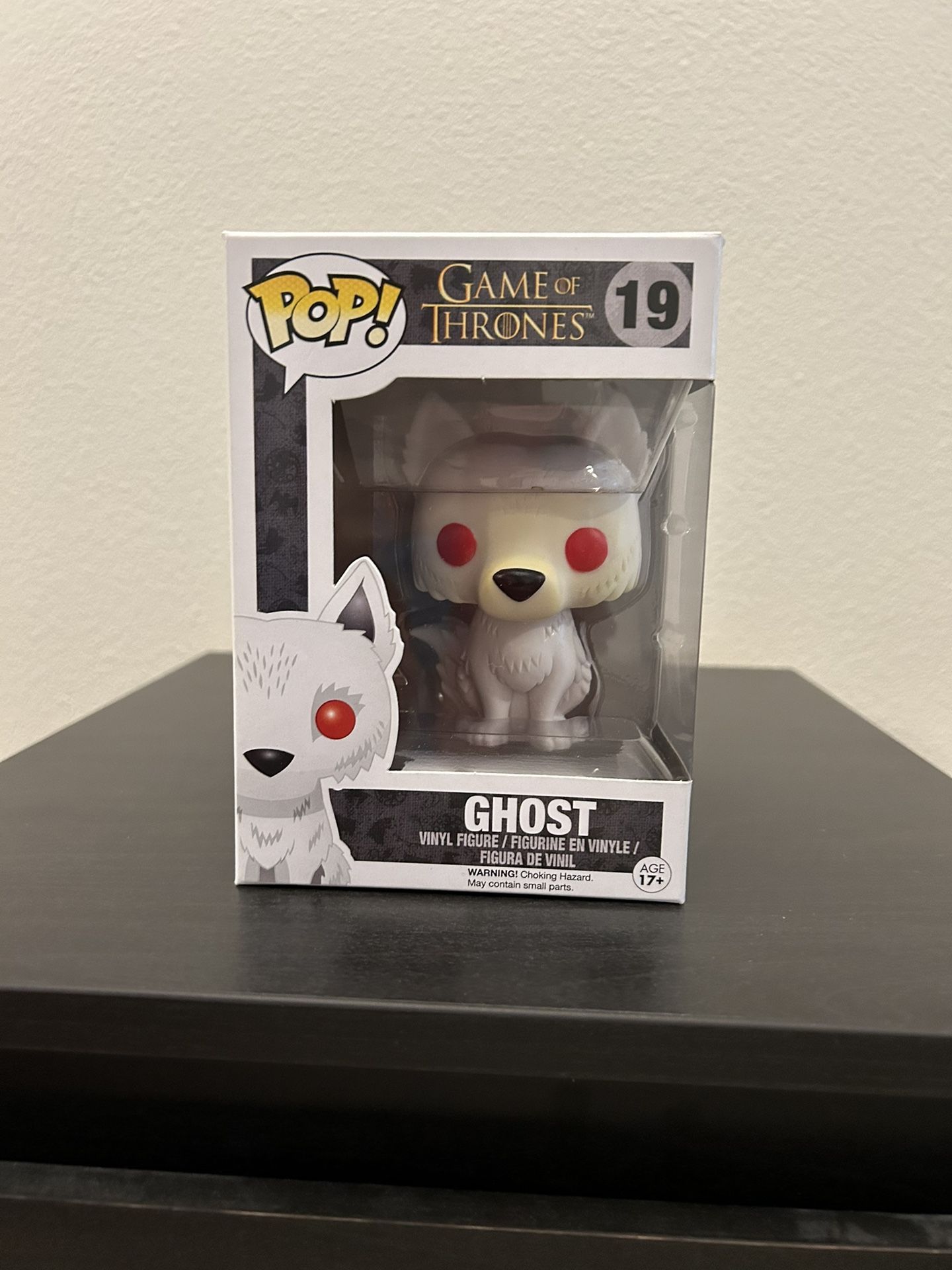 Game Of Thrones Ghost Pop Vinyl