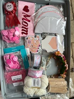 Pink Baby Shower Decoration Set