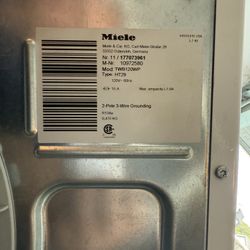 stackable wash. and dryer 