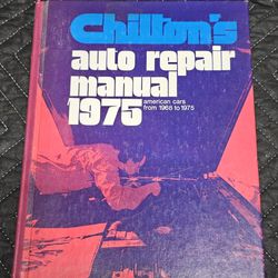 Car Repair Manual 