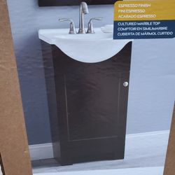 18" bathroom vanity Cabinet With Top $180
