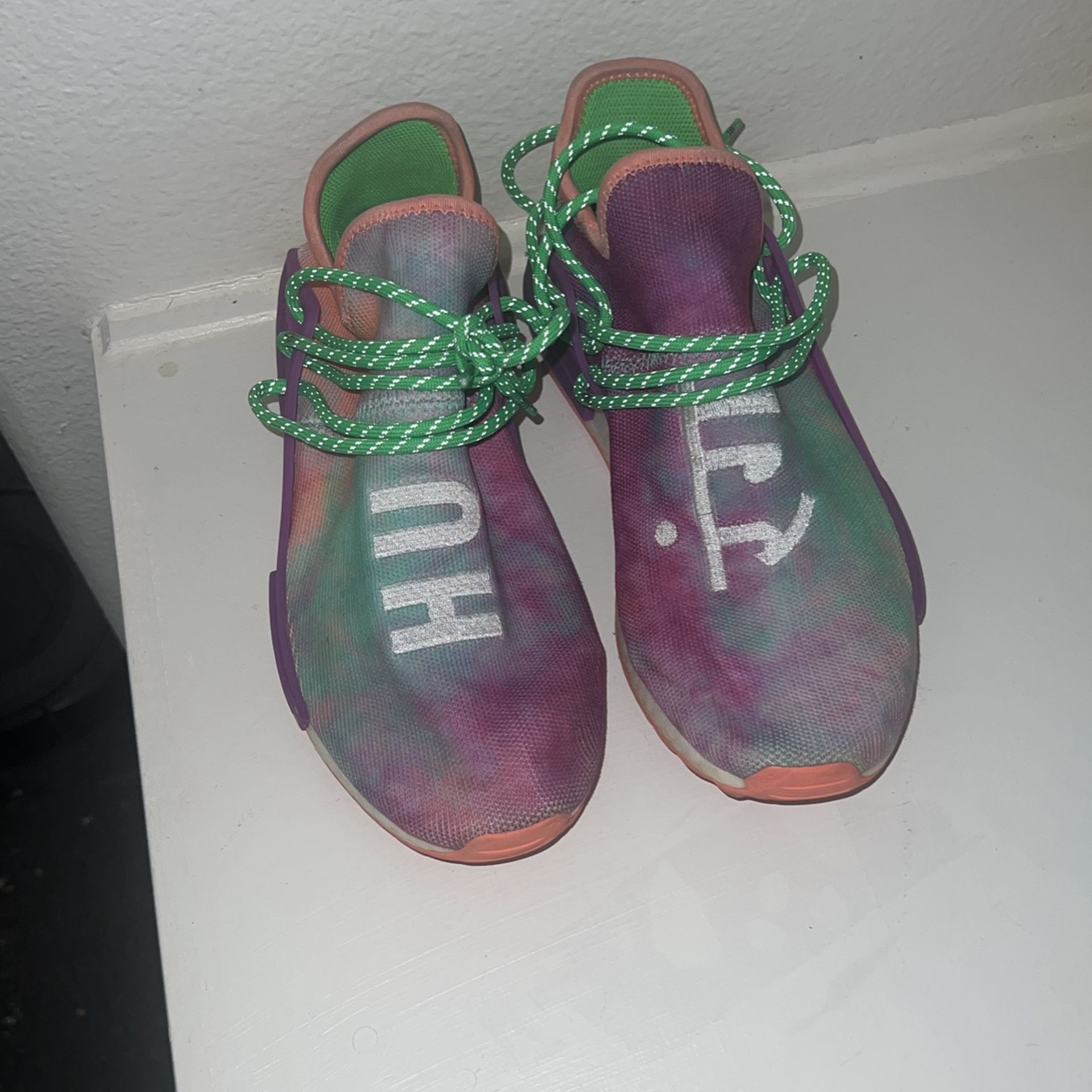 Adidas Pharrell x NMD Human Race Trail Holi Festival