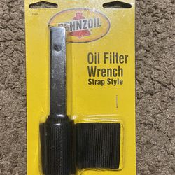 Pennzoil Oil Filter Wrench Strap Style Fits Most Filters to 6” Diameter NIP