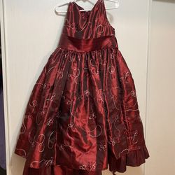 Size 5/6 Kids Christmas Dress
