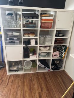 Ikea Billy bookshelf with inserts