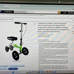 Knee Rover and scooter pad