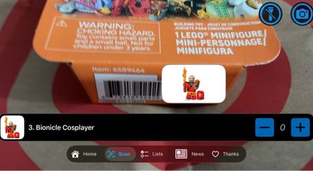 Lego minifigure series 29 Lego Bionicle tahu cosplayer minifigure HTF NIB SEALED
