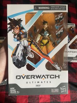 Overwatch Hasbro Tracer Sombra Mccree Figures