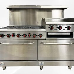 60 ins 6b24g cheese melter NSF oven range CD-R6-24B