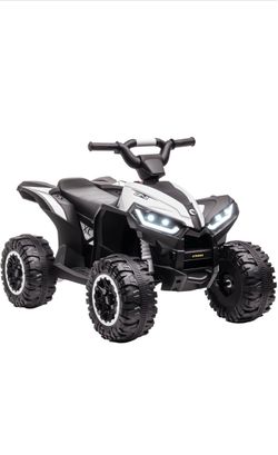 Aosom 12V Kids ATV Quad Car, 4 Wheeler