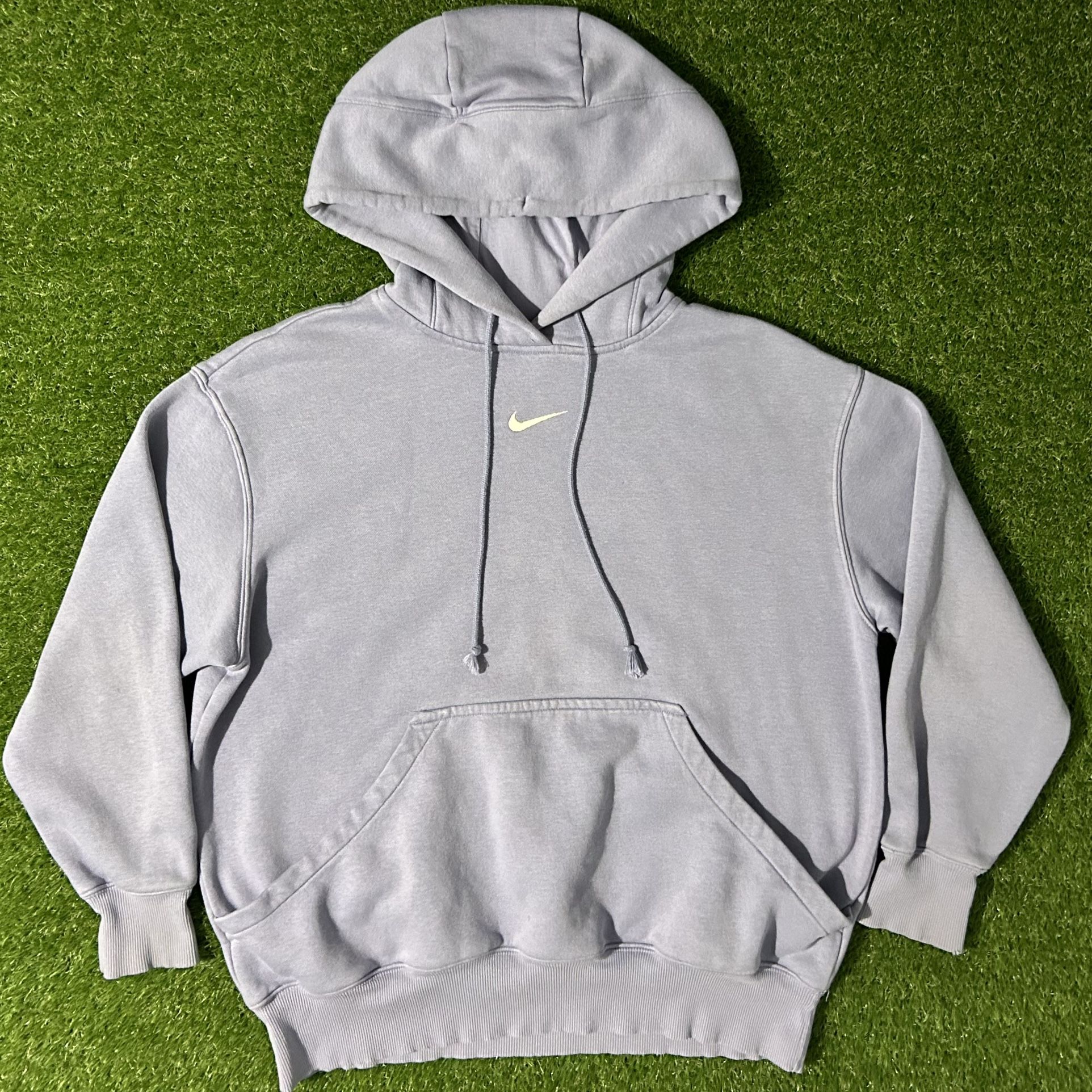Womens Nike Center Swoosh Oversized Hoodie Sweater Sweatshirt Jacket Size Small