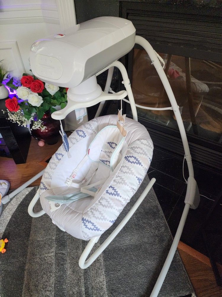 Fisher Price Swing With Bouncer