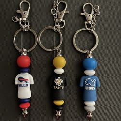 NFL Jersey Keychains - 4 Pictures- See Info For Avail