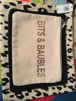 Express makeup bag 3 piece set