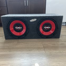 Sony Explode 12 Inch Subwoofers