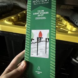 Holiday Living 25ct Light Stakes