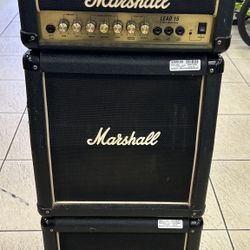 Marshall guitar amplifier a 3 set trio ( Hablamos Espanol ) 