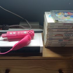 Nintendo Wii Bundle With Games 