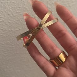Bangle Bracelet Gold Plated