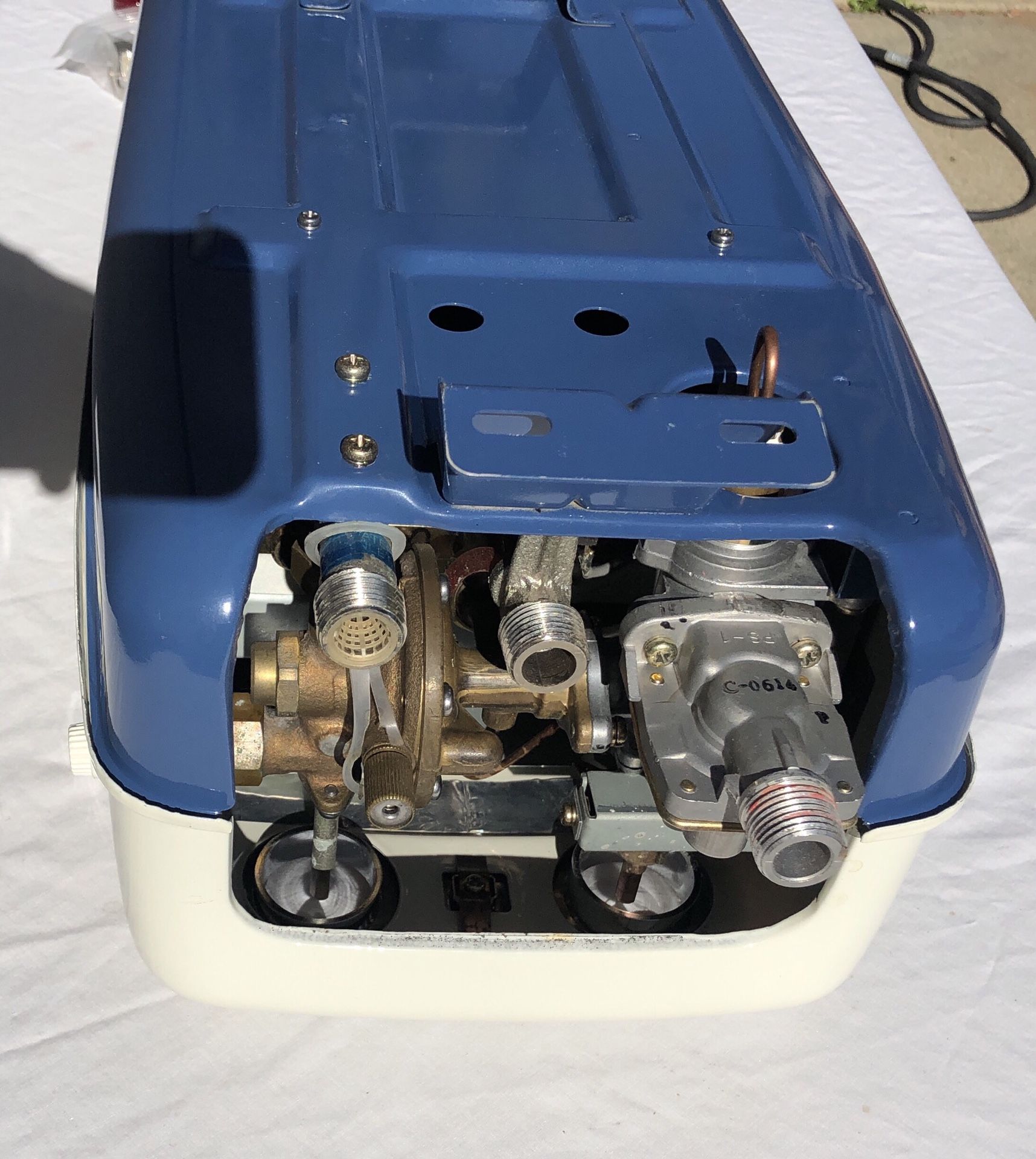 Paloma PH6DP propane LPG offgrid tankless water heater, excellent for