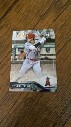 Shohei Ohtani Bowman Platinum Baseball Card
