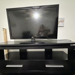 Two Black TV Stand Units For Sale 