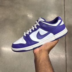 Pre Loved Nike Dunk Low Court Purple Sz11
