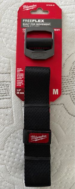 Milwaukee Medium FREEFLEX Nylon Webbing 1.5" Belt