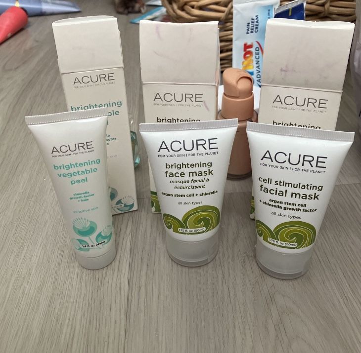 Acure Face Products