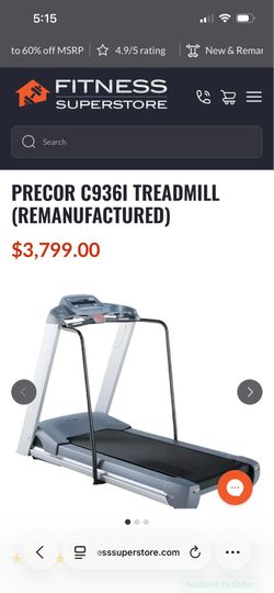 Commercial Precor USA treadmill