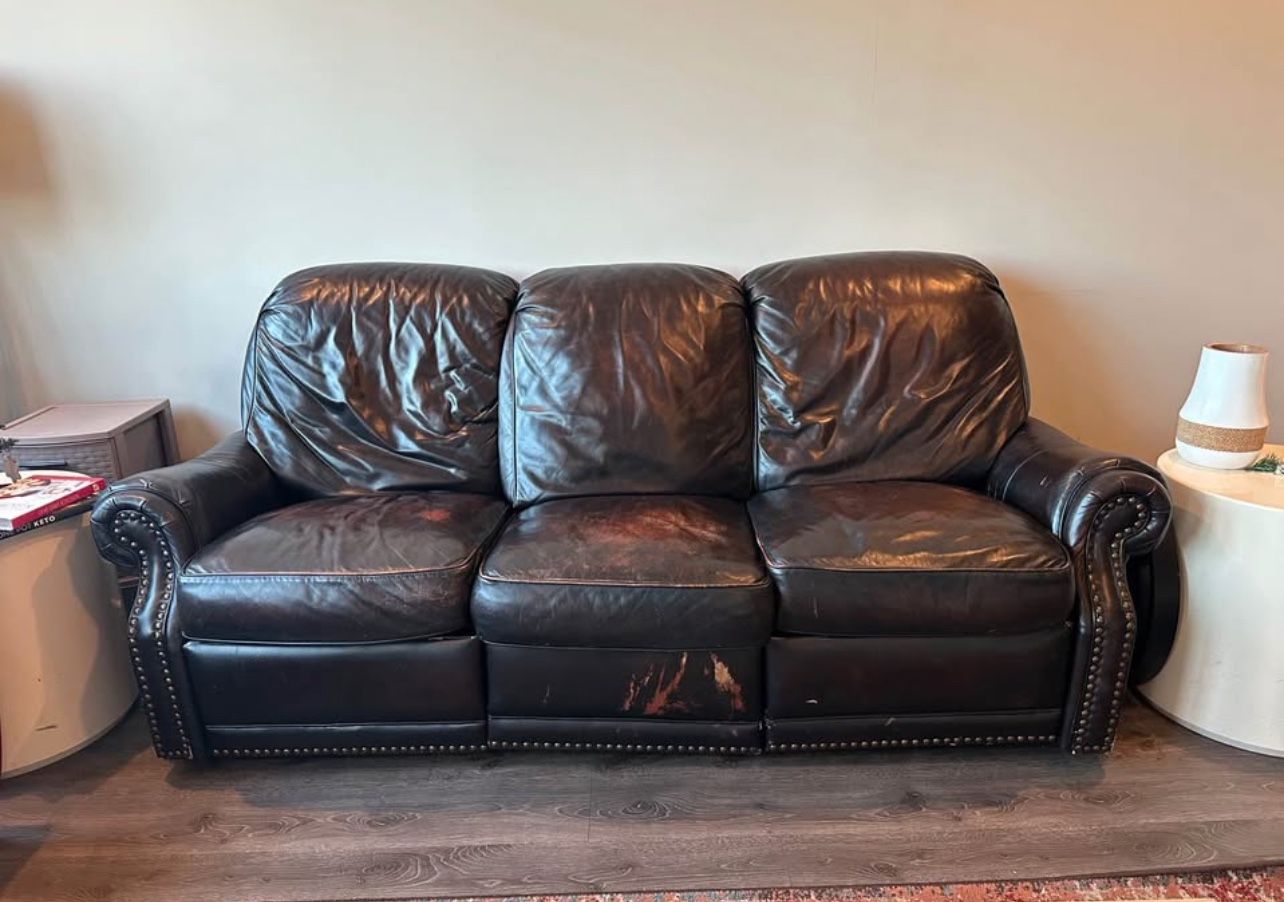 Leather Couch