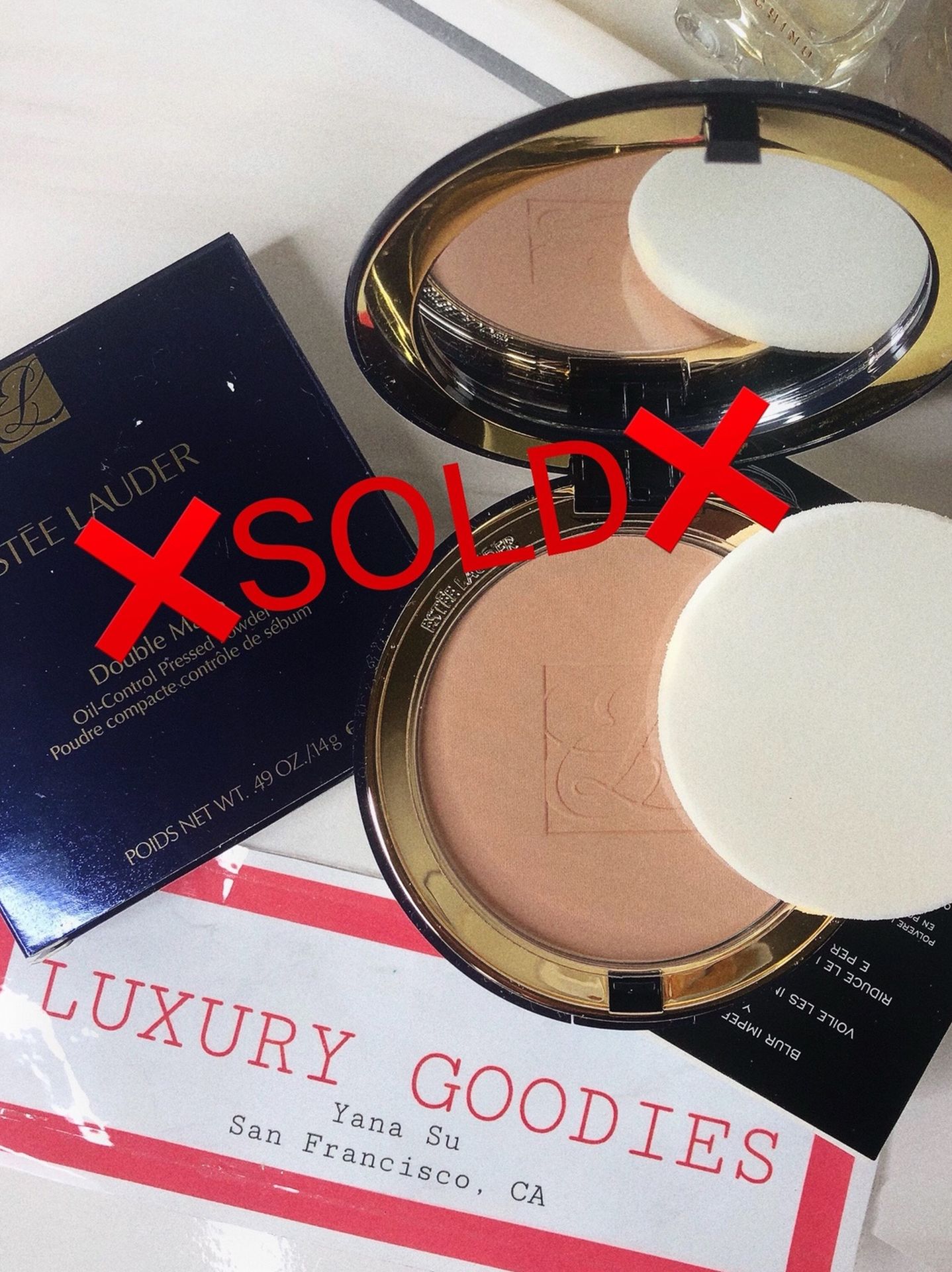 ❌SOLD❌ESTEE LAUDER DOUBLE MATTE OIL CONTROL PRESSED POWDER